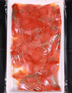 紅鮭スモークサーモンマリネ300g